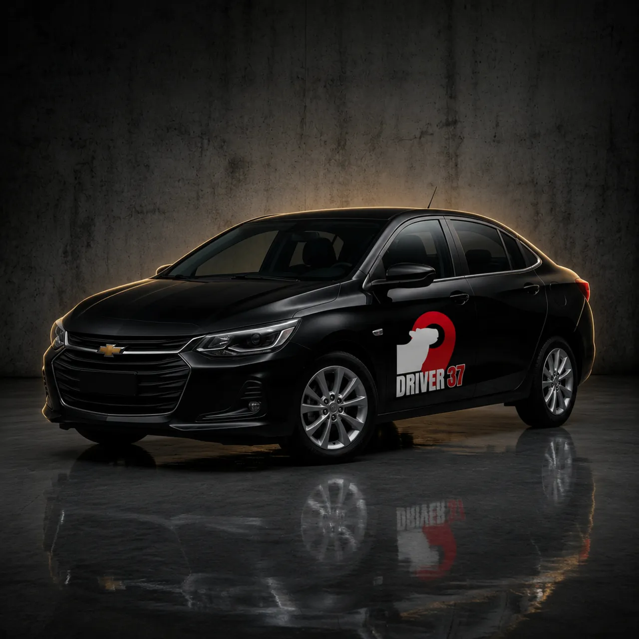 Sedan executivo preto — Driver37 Mobilidade Premium